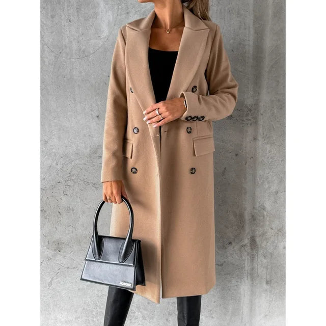 Cathy - Long autumn coat