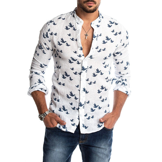 Calvin-Hamilton Classic Linen Shirt