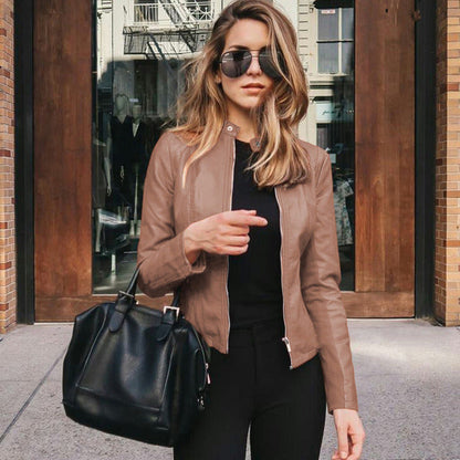 Grace | Elegant Leather Jacket
