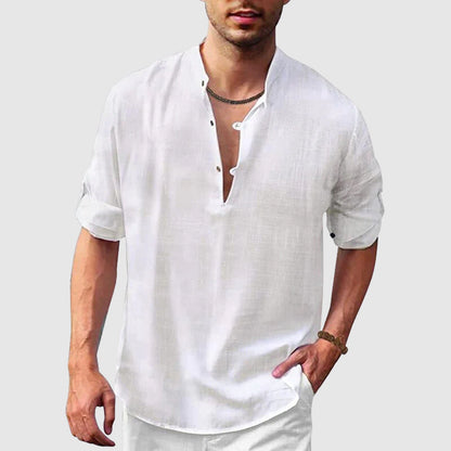 Lucianno Classic Linen Shirt