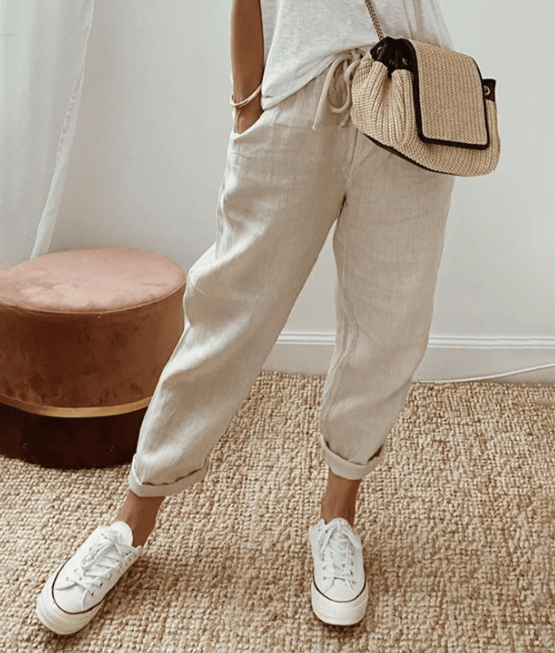 Elina - Elegant Cotton Pants