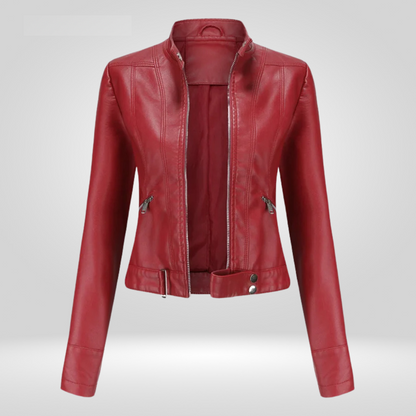 Tori - Elegant Leather Jacket